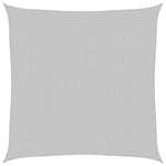ZNTS Sun Shade Sail Light Grey 3.6x3.6 m 100% Polyester Oxford 4000402