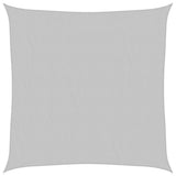Sun Shade Sail Light Grey 3.6x3.6 m 100% Polyester Oxford 4000402