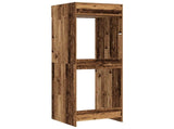 Wash Machine Cabinet with Storage Old Wood 67.5 x 68 x 200 cm 3422790
