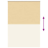 Roller Blind Blackout 140 x 230 cm Beige 240170