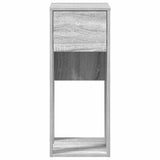 Computer Tower Stand with Drawer Grey Sonoma 30x44x74 cm 858736