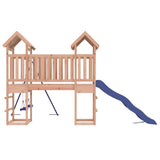 Outdoor Playset Blue, Brown Solid Douglas wood, Polypropylene 3155826