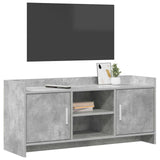 TV Cabinet 102 x 33 x 47 cm Concrete Grey Engineered Wood 8011166