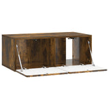Wall-Mounted TV Cabinet Smoked Oak 78.5 x 41 x 30 cm 898350