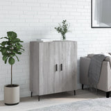 Sideboard Grey Sonoma 69.5x34x90 cm Engineered Wood 827746