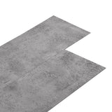 Non Self-adhesive PVC Flooring Planks 5.26 m 2 mm Cement Brown 146567