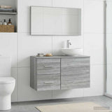 Bathroom Cabinet In-between Grey Sonoma 30 x 44.5 x 50 cm 890379