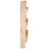 Wall Planter 3-Tier 60x18.5x110 cm Solid Wood Pine 825114