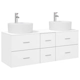 Bathroom Furniture Set 3 pcs White 49.5 x 44.5 x 65 cm 3405883