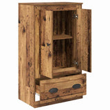 Highboard Old Wood 60 x 35.5 x 103.5 cm Engineered Wood 881387