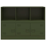 Sideboard Olive Green 99x39x73 cm Steel 841791