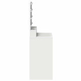 Dressing Table White 50 x 41 x 135 cm Engineered Wood 865118