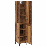 Highboard Old Wood 69.5 x 34 x 180 cm Engineered Wood 3415765