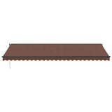 Manual Retractable Awning Brown 600x350 cm 3215415