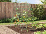 Garden Trellis for Climbing Plants A-Frame 99x90x175.5 cm Steel 4009281