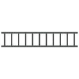 Anthracite 1200 x 2.5 x 20 cm Steel 42028455