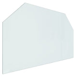 Fireplace Glass Plate Hexagon 100x60 cm 324136