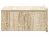 Wall-Mounted Bedside Cabinet 2 pcs Sonoma Oak 49 x 34.5 x 24 cm 898280