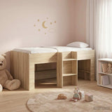 Kids'High Bed Frame 2 pcs Sonoma 163 x 101.1 x 68.5 cm 3422573