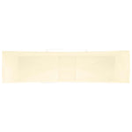 ZNTS Paper Bags 50 pcs with Handles Yellow 54x15x49 cm 4101780