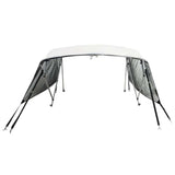 4-bow Bimini Top with Mesh Sidewalls 243xx137 cm 94853