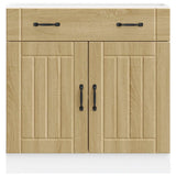 Kitchen Base Cabinet Lucca Sonoma Oak Engineered Wood 853740