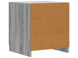 Bedside Cabinet Grey Sonoma 43 x 41 x 63.5 cm Engineered Wood 895711