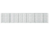 Gabion with 3.5 mm Wire and 5x10 cm Mesh 550x20x150 cm 3462653