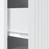 Drawer Cabinet White 33 x 34.5 x 87 cm Engineered Wood 895305