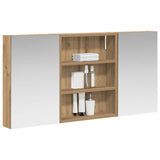Bathroom Cabinet Set 3 pcs 100 x 10.5 x 50 cm Engineered wood 3403687