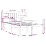 Bookcase Bed without Mattress 160x200 cm Solid Wood Pine 3322059