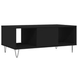 Coffee Table Black 90x50x36.5 cm Engineered Wood 830589