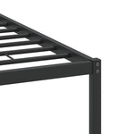 Bed Frame without Mattress Brown Oak 140x200 cm Engineered Wood 4106842