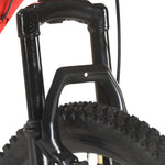 Mountain Bike 21 Speed 27.5 inch Wheel 38 cm Red 3067216