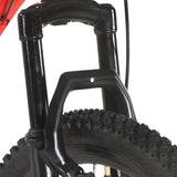 Mountain Bike 21 Speed 27.5 inch Wheel 38 cm Red 3067216