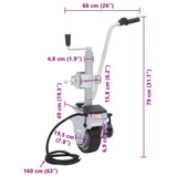 Aluminium Motorised Jockey Wheel Trailer Mover 12 V 350 W 3284106