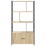 Bookshelf Sonoma Oak 80 x 30 x 155.5 cm Engineered Wood 868438