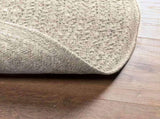 Rug ZIZUR Cream 200 cm Jute Look Indoor and Outdoor 4010387
