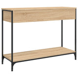 Console Table Sonoma Oak 100x34.5x75 cm Engineered Wood 834171