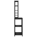 Kitchen Shelf Black Oak 60 x 40 x 168 cm Engineered Wood 883880