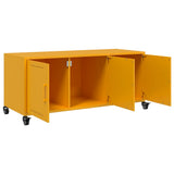 TV Cabinet Mustard Yellow 100.5x39x43.5 cm Steel 846647