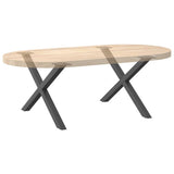 Coffee Table Legs X-Shaped 2 pcs Anthracite 70x cm Steel 4012906