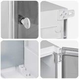 Control Cabinet Grey 57 x 23 x 60 cm ABS Plastic 4106517