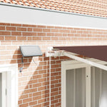 Manual Retractable Awning with LED Brown 300x250 cm 3215374