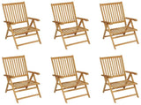 Garden Dining Set Warm Teak 3059565