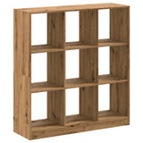Bookcase Artisian Oak 102x32x108 cm Engineered Wood 3307845