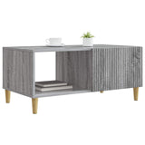 Coffee Table Grey Sonoma 90 x 50 x 40 cm Engineered Wood 894731