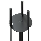 4 Piece Fireplace Tool Set 22x59 cm Steel 156375
