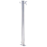 Garden Water Column 100 cm Stainless Steel Round 364503
