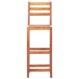 Bar Chairs 4 pcs Solid Acacia Wood 46315